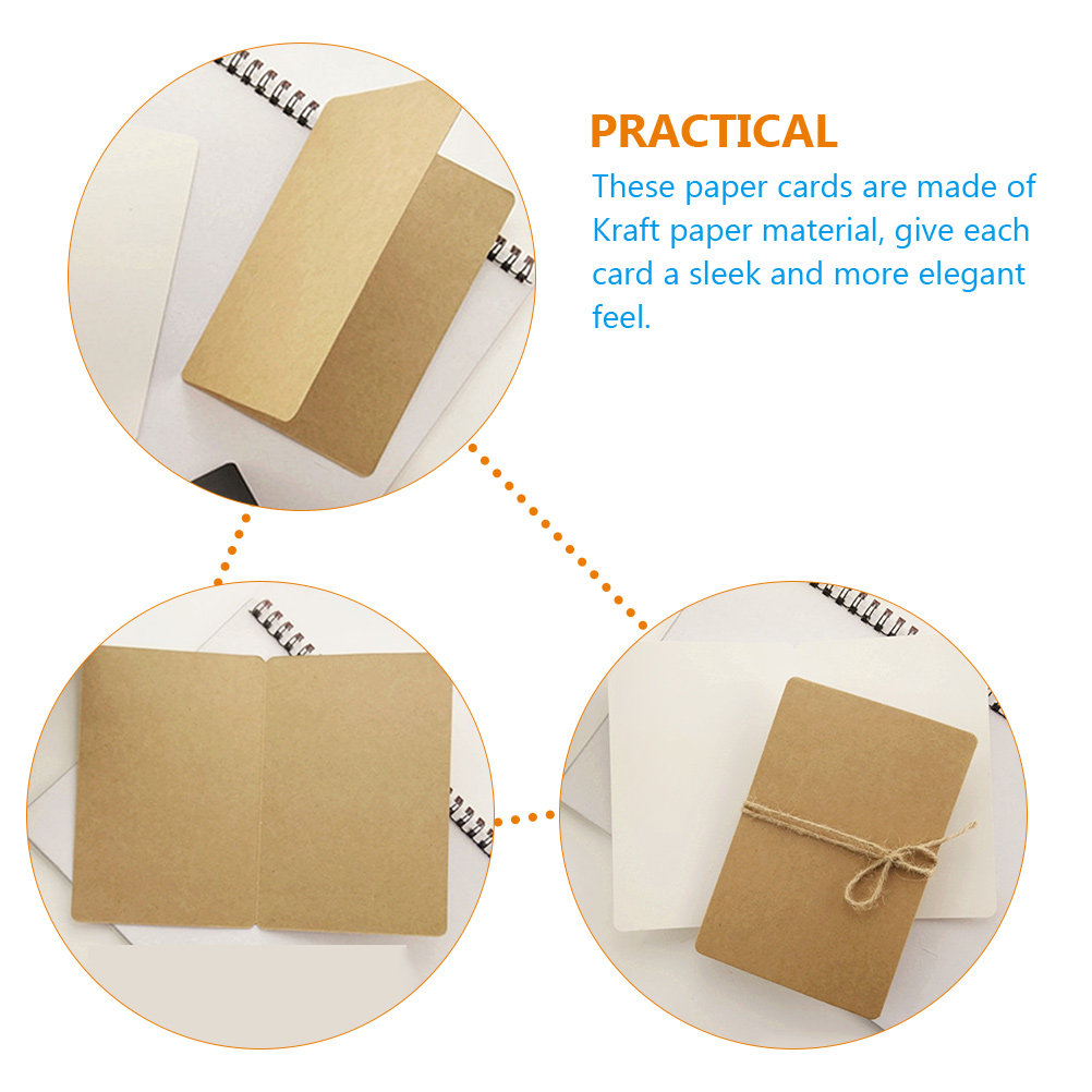 20 adet rustik boş kartlar Kra - Papercraft Supply Invitation incelemesi ve fiyatı
