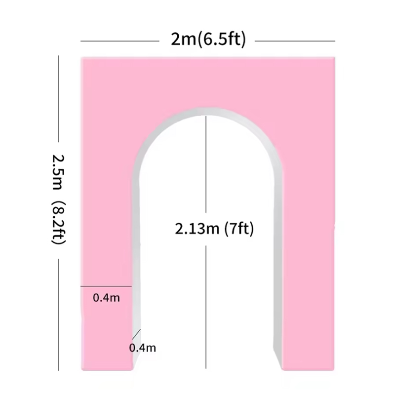 2x2.5M 3D Balon Kemeri Standı, - Wedding Balloon Arch incelemesi ve fiyatı