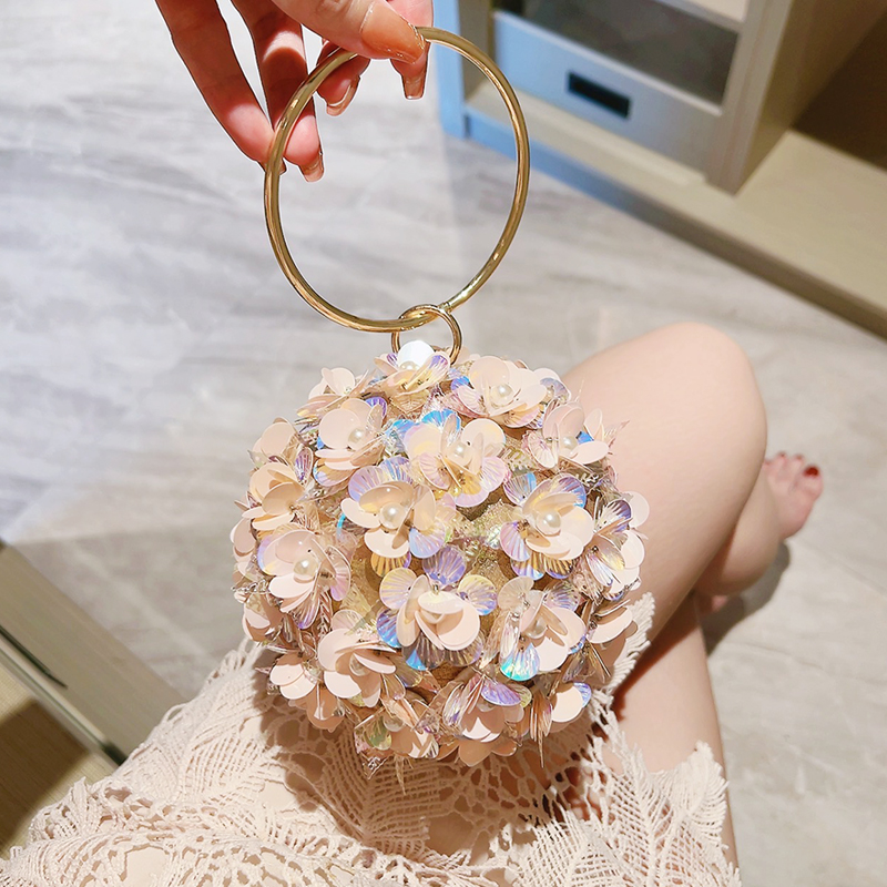 Mini Pullu Çiçek Gece Çantası, - Wedding Vendor incelemesi ve fiyatı