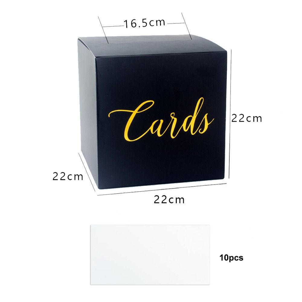 Saklama kutusu beyaz siyah düğ - Wedding Card Box incelemesi ve fiyatı