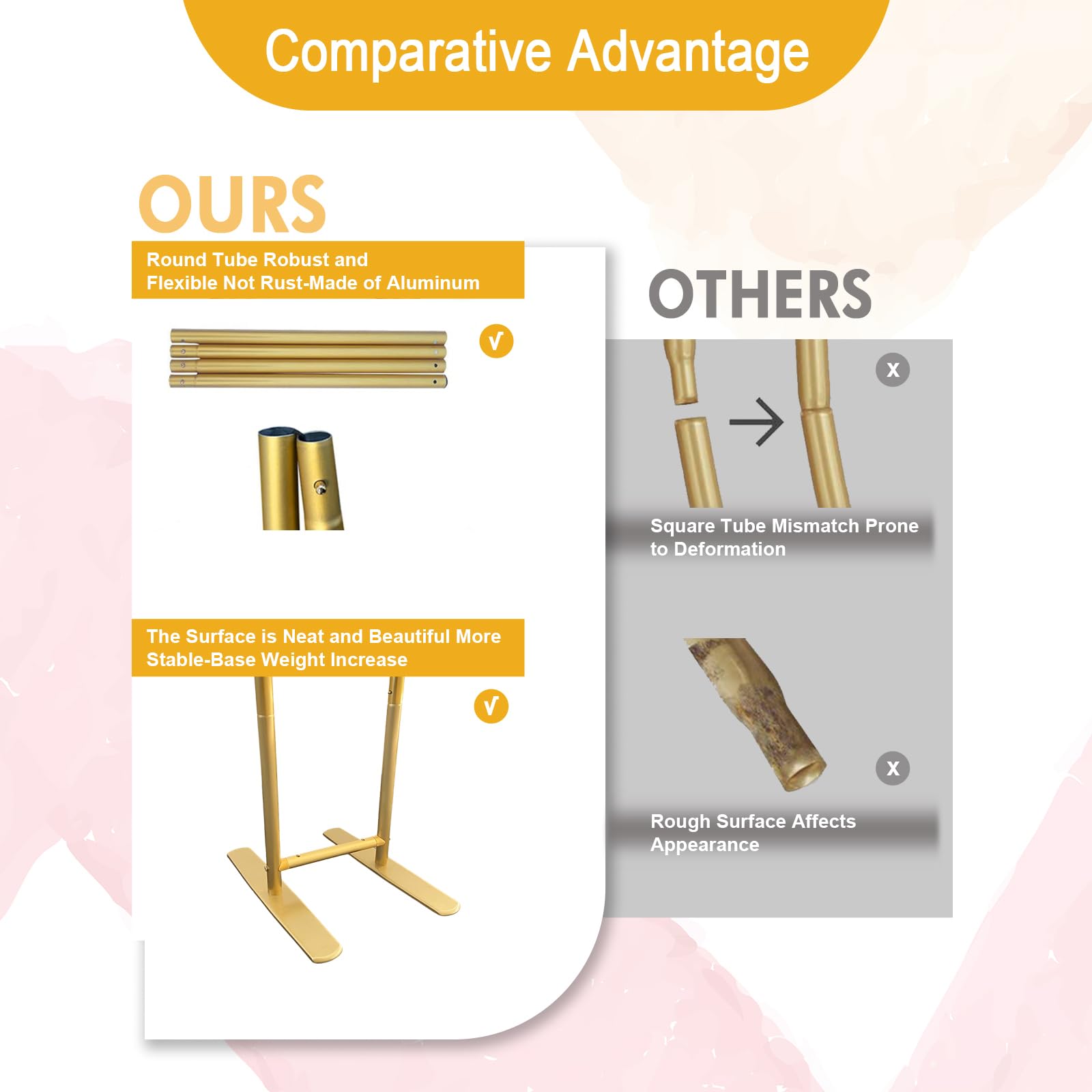 Açık Kemer Zemin Standı, Çift  - Wedding Balloon Arch incelemesi ve fiyatı