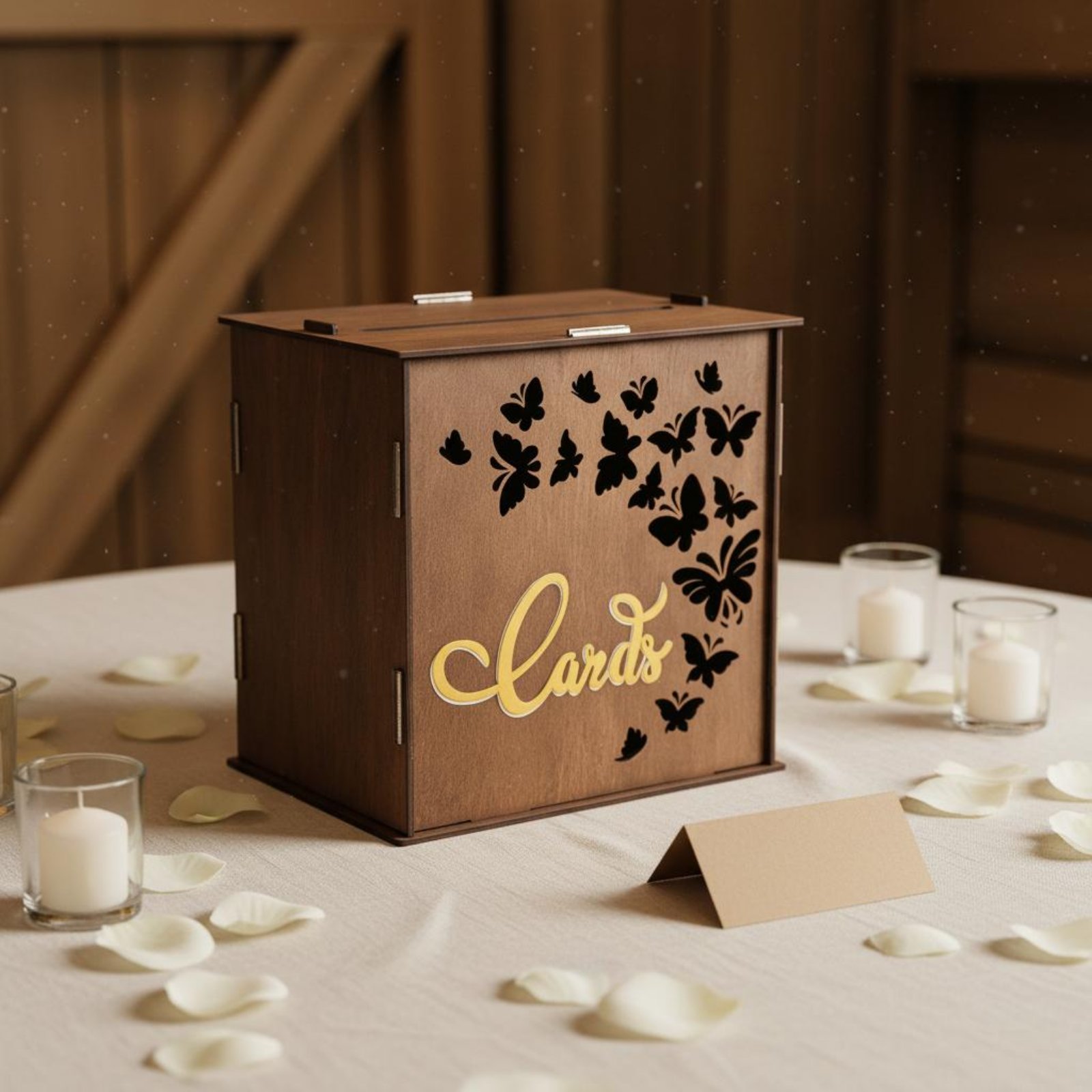 Düğün Kart Kutusu Kart Yuvası  - Wedding Card Box incelemesi ve fiyatı