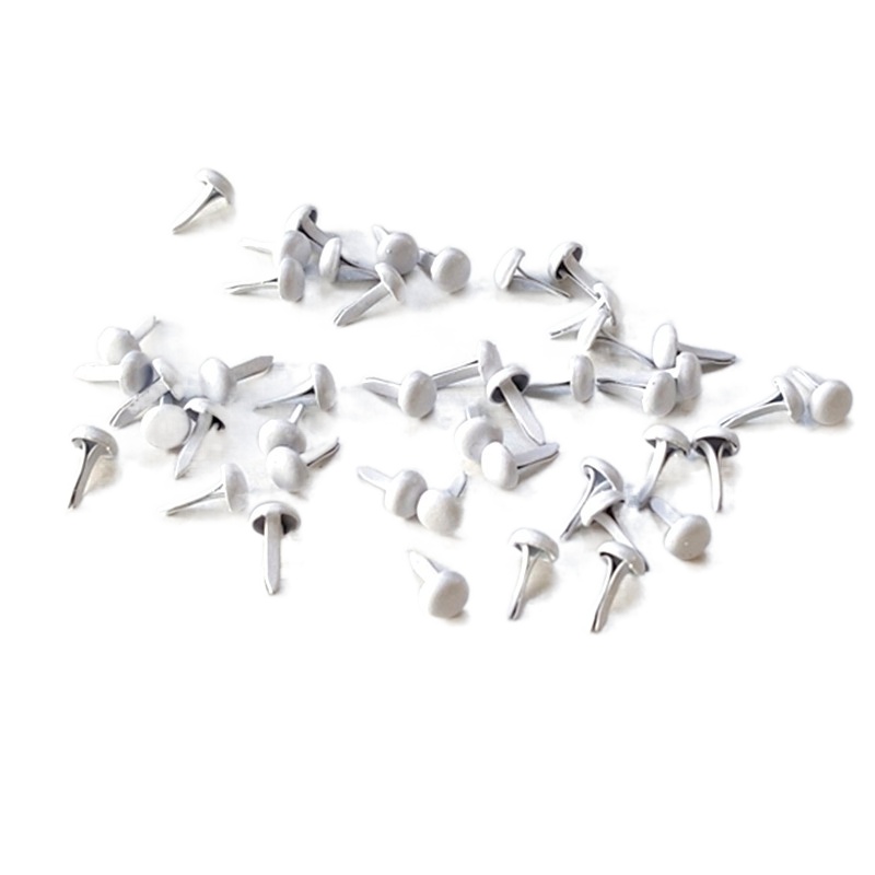 500 adet 4.5mm beyaz Metal Bra - Papercraft Supply Invitation incelemesi ve fiyatı