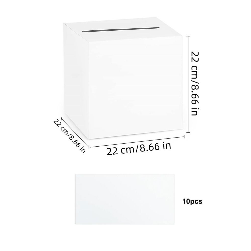 Yaratıcı Beyaz Siyah Düğün Kar - Wedding Card Box incelemesi ve fiyatı