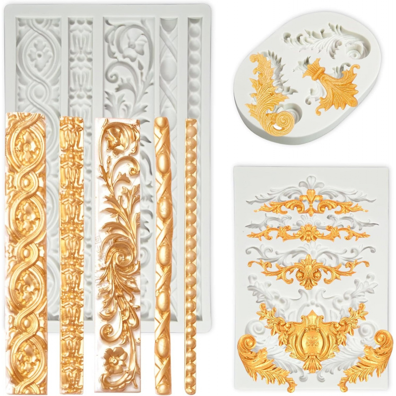 3'lü Paket Barok Tarzı Silikon - Wedding Vendor incelemesi ve fiyatı